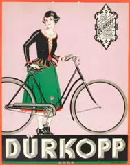 Wine, Dürkopp Diana, c. 1925, Lithographic poster in colors on paper board
