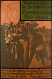 Wilhelm Woelke, Jahrhundertfeier der Freiheitskriege, 1913, Lithographic poster in colors on wove paper
