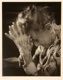Margaretta Kuhlthau Mitchell, Ruth Bernhard at Ninety-five; Ruth's Hands, 2000 (2), Two gelatin silver prints, each mounted