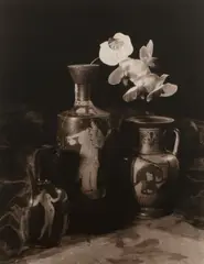Len Prince, Vessel in Hand; Vessel with Leather Shelf; and Vase Collection, 1990-1992