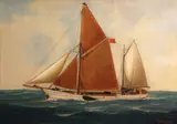 John-Henry Mohrmann, The Hetty at sea, 1903, oil on canvas