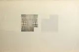 Feliks Szyszko, Untitled (II Vasarely), 1975, mixed media on paper