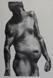 Donald DeMauro, Untitled, from the Victim Series, c. 1975, Lithograph on wove paper