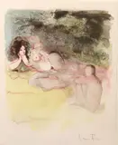 Léonor Fini, Selected Images, 1970s, Four color lithographs on wove paper, each signed in pencil, some numbered
