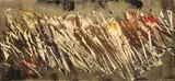Walter Rudolf Mumprecht, Untitled (Abstract), 1960, Color monotype on Arches paper