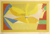 Jacques Villon, Oiseau II (G./P. 98), 1957, Color lithograph on wove paper