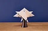 Pierre Chareau, 'Nun' Table Lamp, 21st century Oxidized steel