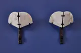 Pierre Chareau, 'Dragonfly' Sconces (2), 2013, Oxidized steel