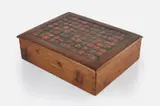 Arthur Espenet Carpenter, Tile-Top Box, 1970s, glazed ceramic tile