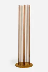 "S for Sounds" Sonambient Sculpture B-2853 (2024) by Val Bertoia, 2024, Beryllium copper, sold Aug 2024