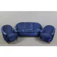 Jules Leleu, Upholstered 3 Piece Salon Suite
