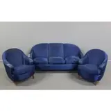 Jules Leleu, Upholstered 3 Piece Salon Suite