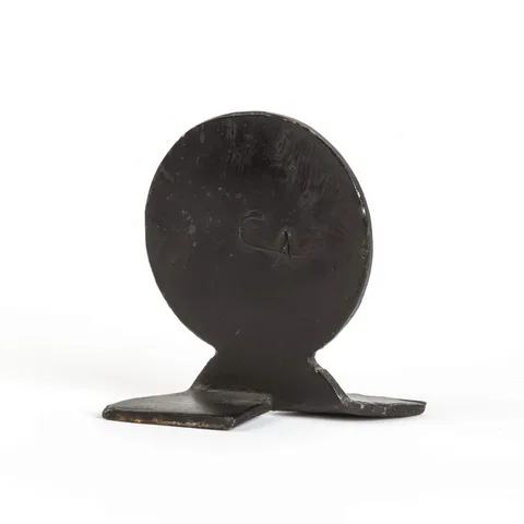 Alexander Calder, Black Disc Metal Stabile, sculpture