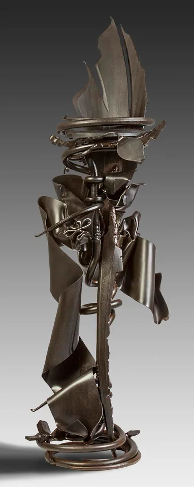 Metal Sculpture by Albert Paley, sold Feb 2015