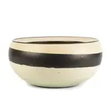 Harrison McIntosh, White Bowl with Black Band