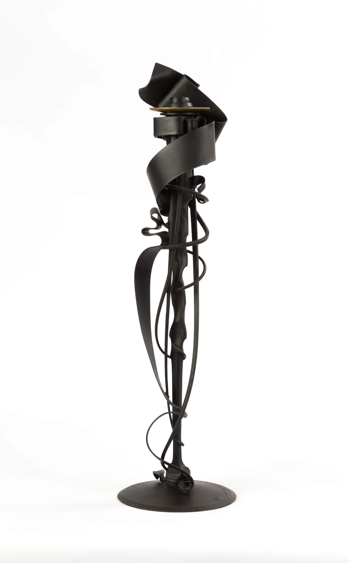 Wrought Iron Candlestick by Albert Paley, sold Sep 2017