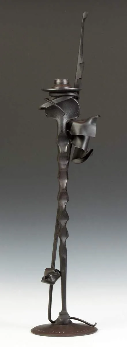 Candle Holder by Albert Paley, sold Oct 2013