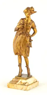 Bruno Zach, Bronze Statue
