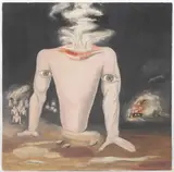František Maria Černý, Untitled, 1944, Oil on plywood