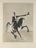 Frantisek Tichy, Upper School III, 1947, Drypoint on paper