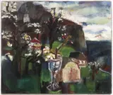 Josef Jira, Landscape with a Goblet