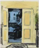 Matěj Lipavský, The Blue Room, 2015, Acrylic on canvas