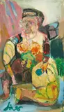 Werner Liebmann, Auch Du, 1996, Öl auf Leinwand
