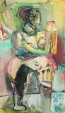 Werner Liebmann, Auch Du, 1996, Öl auf Leinwand