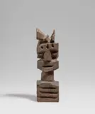 A. R. Penck, Kopf (Mein Traum von Troja), 1987, Bronze, braun patiniert