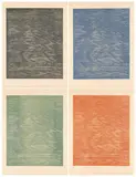 Franz Gertsch, Wasser, 2005, Jeweils: Farbholzschnitt auf cremefarbenem Hanga-schi Japan