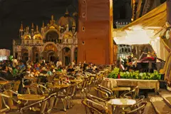 Jan De Vliegher, "San Marco Night", 2014, Öl auf Leinwand