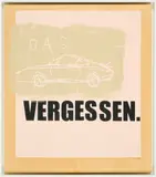Birgit Brenner, Vergessen, 2015, Acryl auf Papier, collagiert auf Pappelsperrholz