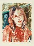 Ulrike Theusner, Jessamine in New York, 2019, Farbradierung auf Velin
