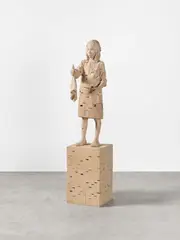 Gerhard Demetz, "Yesterday I Tested Blood", Lindenholz