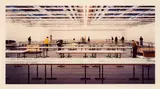 Andreas Gursky, Centre Georges Pompidou (für Parkett 44), 1995, C-Print auf Kodak Professional
