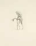 John Currin, The Beggar's Alms (für Parkett 65), 2002, Aquatinta, Zuckertusche und Spucke auf Somerset