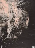 Josh Smith, Parkett Book Collage (für Parkett 85), 2009, Mischtechnik auf Holz (zwei Platten, Vorder- und Rückseite)