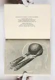 Markus Raetz, Ohne Titel (für Parkett 8), 1986, Aquatinta und Zuckertusche auf Zerkall Bütten, in Parkett-Ausgabe eingebunden