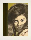 Richard Phillips, Miss Parkett (für Parkett 71), 2004, Farblithografie auf leichtem Karton