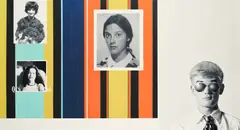 Rosemarie Trockel, Portrait of the Artist as a Young Man (für Parkett 95), 2014, Farbserigrafie auf leichtem Karton