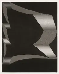 Tomma Abts, Ohne Titel (Uto) (für Parkett 84), 2008, Archival Pigment Print auf leichtem Karton