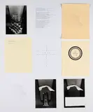 Trisha Donnelly, The Dashiell Delay - an Edition Subscription (für Parkett 77), 2006, Mappe mit 10 Objekten (Marmorskulptur, Fotografien, Druckgrafiken und Texte)