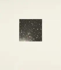 Ohne Titel (für Parkett 44) by Vija Celmins, 1995, Mezzotinto auf Hahnemühle (Wasserzeichen). Mit Mappe, sold Oct 2023