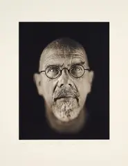 Chuck Close, Self-Portrait (für Parkett 60), 2000, Inkjet-Print
