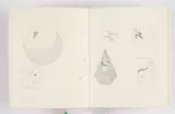 Francesco Clemente, Reconciliation (für Parkett 9), 1986, Radierung auf Somerset-Satin, in Parkett-Ausgabe eingebunden