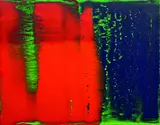 Green-Blue-Red (für Parkett 35) by Gerhard Richter, 1993, Öl auf Leinwand, sold Oct 2023