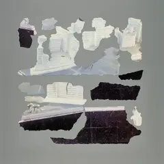 Hito Steyerl, Gosprom (für Parkett 97), 2015, Farbserigrafie auf Karton