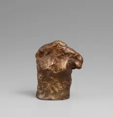 Günther Förg, Torso, 1990, Bronze, braun patiniert
