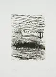 Yannis Kounellis, Senza titolo, 2003, Mappe mit 1 Radierung auf Bütten. Mit Begleittext von Thomas Kunst. In originaler Mappe