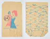 Joseph Beuys, DDR-Tüten (Guten Einkauf), 1977-80, Jeweils: Bedruckte Tüte aus braunem Packpapier